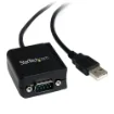 Picture of Startech.Com 8.3ft (2.5m) 1-Port Ftdi Usb To Serial RS232 Adapter Cable with Optical Isolation, Usb To RS232 Adapter - Taa - ICUSB2321FIS