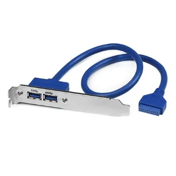 Picture of Startech.Com 2 Port Usb 3.0 a Female Slot Plate Adapter - USB3SPLATE