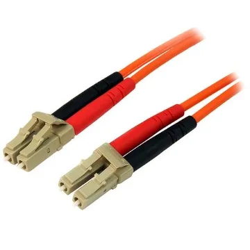 Picture of Startech.Com 15m Fiber Optic Cable - Multimode Duplex 50/125 - Lszh Fiber Jumper Cord - Lc/Lc - 50FIBLCLC15
