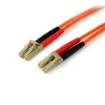 Picture of Startech.Com 10m Fiber Optic Cable - Multimode Duplex 50/125 - Lszh Fiber Jumper Cord - Lc/Lc - 50FIBLCLC10