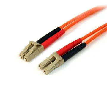 Picture of Startech.Com 10m Fiber Optic Cable - Multimode Duplex 50/125 - Lszh Fiber Jumper Cord - Lc/Lc - 50FIBLCLC10