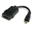Picture of Startech.Com Micro Hdmi To Hdmi Adapter - 4K 30Hz Video - Durable High Speed Micro Hdmi Type-D To Hdmi 1.4 Converter/Cable Adapter Dongle - Ultra Hd Hdmi Monitors, Tvs & Displays - M/F - HDADFM5IN
