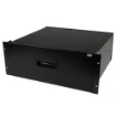 Picture of Startech.Com 4U Black Steel Storage Drawer for 19in Racks and Cabinets - 4UDRAWER