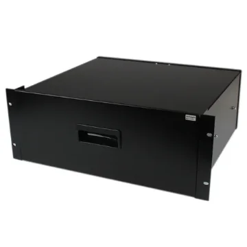 Picture of Startech.Com 4U Black Steel Storage Drawer for 19in Racks and Cabinets - 4UDRAWER