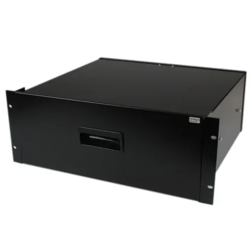 Picture of Startech.Com 4U Black Steel Storage Drawer for 19in Racks and Cabinets - 4UDRAWER