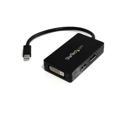 Picture of Startech.Com Travel A/V Adapter: 3-In-1 Mini Displayport To Displayport Dvi or Hdmi Converter - MDP2DPDVHD