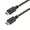 Picture of Startech.Com 5m (15ft) Displayport 1.2 Cable - 4K X 2K Ultra Hd Vesa Certified Displayport Cable - Dp To Dp Cable for Monitor - Dp Video/Display Cord - Latching Dp Connectors - DISPL5M