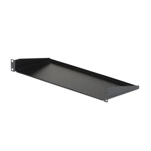 Picture of Startech.Com 1U Server Rack Shelf, Universal Rack Mount Cantilever Tray for 19" Network Equipment Rack/Cabinet, Heavy Duty Steel, Weight Capacity 33lb/15kg, 7in (18cm) Deep - CABSHELF1U