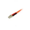 Picture of Startech.Com 2m Fiber Optic Cable - Multimode Duplex 50/125 - Lszh Fiber Jumper Cord - Lc/Sc - 50FIBLCSC2