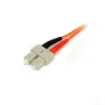 Picture of Startech.Com 1m Fiber Optic Cable - Multimode Duplex 50/125 - Lszh Fiber Jumper Cord - Lc/Sc - 50FIBLCSC1
