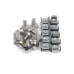 Picture of Startech.Com 100 Pkg M6 Mounting Screws and Cage Nuts for Server Rack Cabinet - CABSCREWM62