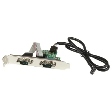 Picture of Startech.Com 24in Internal Usb Motherboard Header To 2 Port Serial RS232 Adapter - Icusb232int2