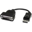 Picture of Startech.Com Displayport To Dvi Adapter - Active Displayport To Dvi-D Adapter/Video Converter 1080p - Dp 1.2 To Dvi Monitor Cable Adapter Dongle - Dp To Dvi Adapter - Latching Dp Connector - DP2DVIS