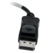Picture of Startech.Com Displayport To Dvi Adapter - Active Displayport To Dvi-D Adapter/Video Converter 1080p - Dp 1.2 To Dvi Monitor Cable Adapter Dongle - Dp To Dvi Adapter - Latching Dp Connector - DP2DVIS