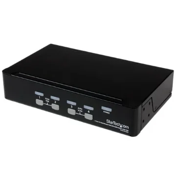 Picture of Startech.Com 4 Port 1U Rackmount Usb Kvm Switch with Osd - SV431DUSBU