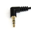 Picture of Startech.Com 6 Ft Slim 3.5mm Right Angle Stereo Audio Cable - M/M - Mu6mms2ra