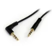 Picture of Startech.Com 6 Ft Slim 3.5mm To Right Angle Stereo Audio Cable - M/M - MU6MMSRA
