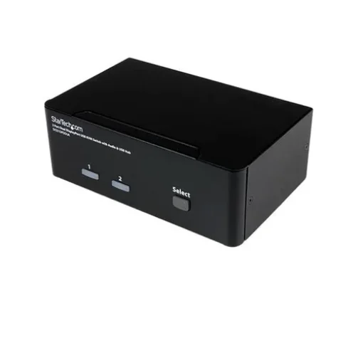 Picture of Startech.Com 2 Port Dual Displayport Usb Kvm Switch with Audio & Usb 2.0 Hub - SV231DPDDUA