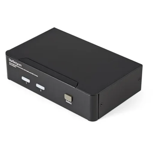 Picture of Startech.Com 2 Port Usb Hdmi Kvm Switch with Audio and Usb 2.0 Hub - SV231HDMIUA