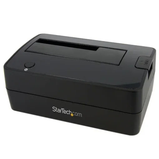 Picture of Startech.Com Single Bay Usb 3.0 To Sata Hard Drive Docking Station, Usb 3.0 (5 Gbps) Hard Drive Dock, External 2.5/3.5" Sata I/Ii/Iii Hdd/Ssd Docking Station, Top-Loading Hard Drive Bay - SATDOCKU3S