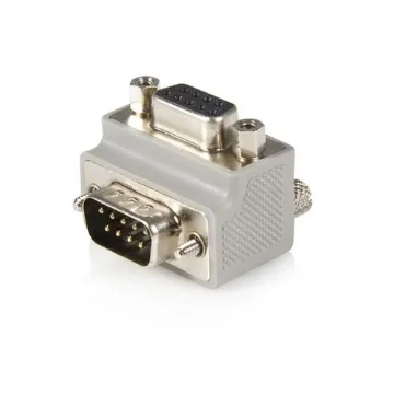Picture of Startech.Com Right Angle DB9 To DB9 Serial Cable Adapter Type 2 - M/F - Gc99mfra2