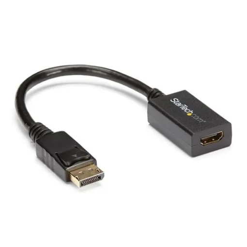 Picture of Startech.Com Displayport To Hdmi Adapter - Dp 1.2 To Hdmi Video Converter 1080p - Dp To Hdmi Monitor/Tv/Display Cable Adapter Dongle - Passive Dp To Hdmi Adapter - Latching Dp Connector - Dp2hdmi2