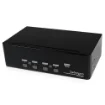 Picture of Startech.Com 4 Port Dual Dvi Usb Kvm Switch with Audio & Usb 2.0 Hub - Sv431dd2dua