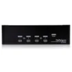 Picture of Startech.Com 4 Port Dual Dvi Usb Kvm Switch with Audio & Usb 2.0 Hub - Sv431dd2dua