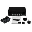 Picture of Startech.Com 4 Port Dual Dvi Usb Kvm Switch with Audio & Usb 2.0 Hub - Sv431dd2dua