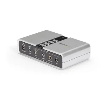 Picture of Startech.Com 7.1 Usb Audio Adapter External Sound Card with Spdif Digital Audio - ICUSBAUDIO7D