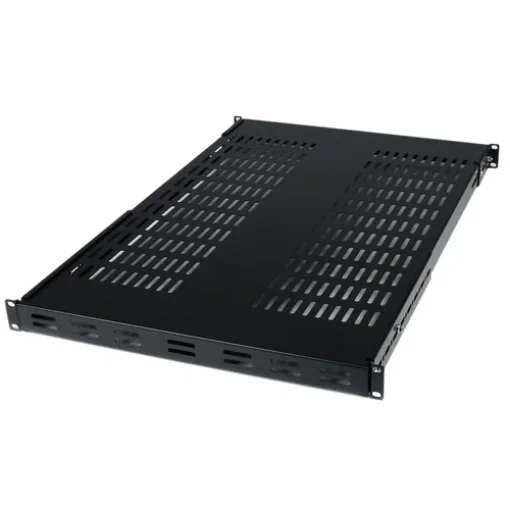 Picture of Startech.Com 1U Adjustable Vented Server Rack Mount Shelf - 175lbs - 19.5 To 38in Adjustable Mounting Depth Universal Tray for 19" Av/ Network Equipment Rack - 27.5in Deep - Adjshelf