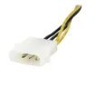 Picture of Startech.Com 6in 4 Pin To 8 Pin Eps Power Adapter with LP4 - F/M - EPS48ADAP