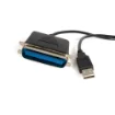 Picture of Startech.Com 10 Ft Usb To Parallel Printer Adapter - M/M - ICUSB128410