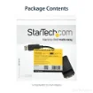 Picture of Startech.Com Displayport To Vga Adapter - Active Dp To Vga Converter - 1080p Video - Durable - Dp/Dp++ Source To Vga Monitor Cable Adapter Dongle - Dp 1.2 To Vga - Latching Dp Connector - DP2VGA