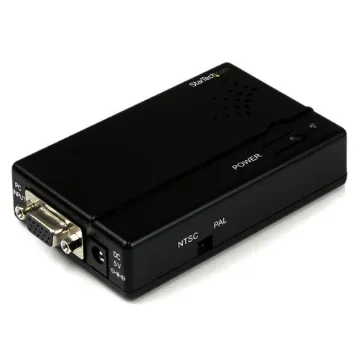 Picture of Startech.Com High Resolution Vga To Composite (Rca) or S-Video Converter - Pc To Tv - VGA2VID