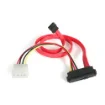 Picture of Startech.Com 18in Sas 29 Pin To Sata Cable with LP4 Power - Sas729pw18