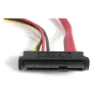 Picture of Startech.Com 18in Sas 29 Pin To Sata Cable with LP4 Power - Sas729pw18