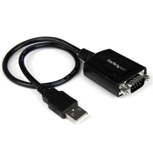 Picture of Startech.Com 6ft (1.8m) 1-Port Professional Usb To Serial Adapter Cable with Com Retention, Usb To RS232 Adapter - Taa - ICUSB2321X