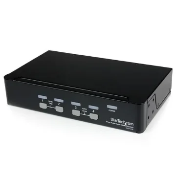 Picture of Startech.Com 4 Port Professional Vga Usb Kvm Switch with Hub - SV431USB