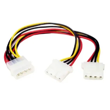 Picture of Startech.Com LP4 To 2x LP4 Power Y Splitter Cable M/F - PYO2L