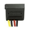 Picture of Startech.Com 6in 4 Pin LP4 To Sata Power Cable Adapter - Satapowadap