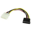 Picture of Startech.Com 6in 4 Pin LP4 To Sata Power Cable Adapter - Satapowadap