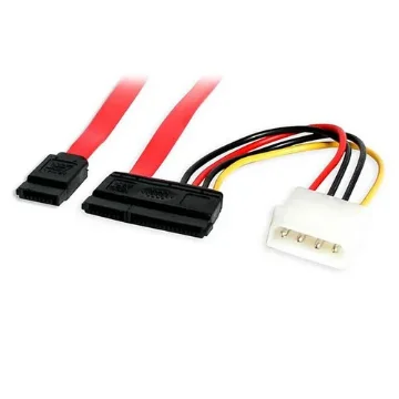 Picture of Startech.Com 18in Sata Serial Ata Data and Power Combo Cable - SATA18POW