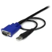 Picture of Startech.Com 10 Ft Ultra Thin Usb Vga 2-In-1 Kvm Cable - SVECONUS10