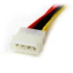 Picture of Startech.Com 12in LP4 To 2x Sata Power Y Cable Adapter - Pyo2lp4sata