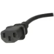 Picture of Startech.Com 6ft (1.8m) Uk Computer Power Cable, 18AWG, Bs 1363 To C13, 10A 250V, Black Replacement Ac Power Cord, Kettle Lead / Uk Power Cord, Pc Power Supply Cable, Tv/Monitor Power Cable - PXT101UK