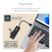 Picture of Startech.Com 4-Port Usb-A Hub, 5Gbps, Bus Powered, Small Travel Mini Usb Hub, Multi-Port Usb 3.0 Splitter, Portable Usb Hub, Overcurrent Protection (Ocp) - H5a4a-Usb-Hub