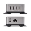 Picture of Startech.Com 4-Port Multi-Device Usb-C Charger, 240W Total, Single Port 140W Epr, Pd 3.1, Screw Locking Ports, Boardrooms, Bracket Incl. for Surface Mounting - 424DEU-USB-C-CHARGER