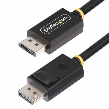 Picture of Startech.Com 3m (10ft) Displayport 2.1 Cable, Vesa Certified DP40 Displayport Cable w/UHBR10/HDR/HDCP 2.2, 8K 60Hz/4K 144Hz W/Dsc 1.2a, 40Gbps, Dp 2.1 Cable, Uhd Monitor Cord, M/M - DP21-3M-DP40-CABLE