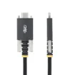 Picture of Startech.Com 6.6ft (2m) Usb-C Charging Cable, Side Screw Locking, 240W (5A) Pd Epr, Dual-Layer Silicone/Braided Jacket, Usb 2.0 Laptop Charger Cable, Usb-If Certified, Rugged Usb-C Charging Cord - S2cepr2m-Usbsl-Cable